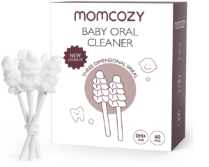 Momcozy baby tongue cleaning gauze pads